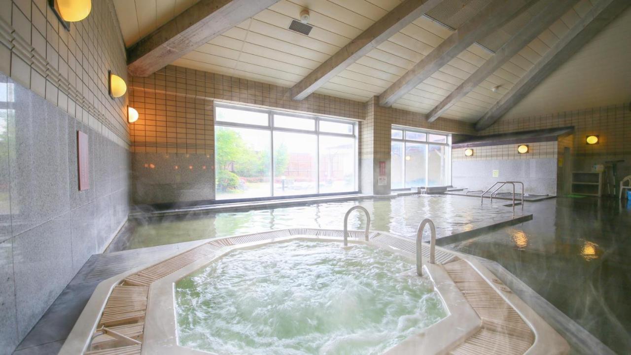 Ooedo Onsen Monogatari Aizu Hotel Bagian luar foto